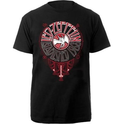 Led Zeppelin Deco Circle Black L Риза (LZTS13MB03)