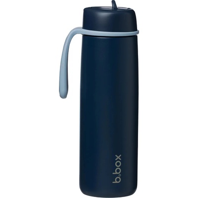 B.Box termoska na pití s brčkem 690 ml midnight