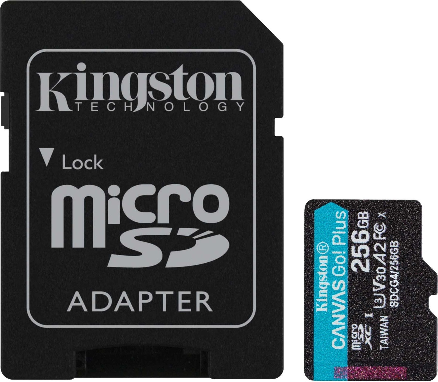 Kingston microSDXC Canvas Go Plus 256GB A2/U3/V30 SDCG4/256GB