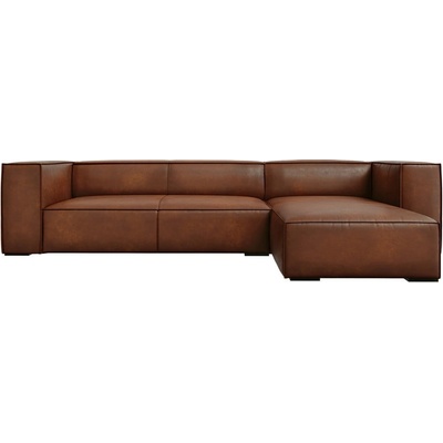 Windsor & Co Sofas kožená rohová pohovka Madame Koňakovo hnedá