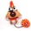 PETINTEREST Котешка играчка птица PET INTEREST Big Mouth Bird Silver Vine Toys (25503)