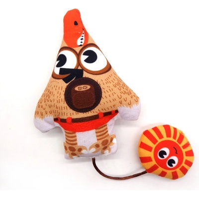 PETINTEREST Котешка играчка птица PET INTEREST Big Mouth Bird Silver Vine Toys (25503)