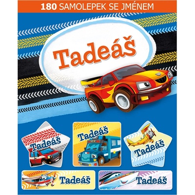 ARGUS Veselé nálepky samolepky s menom Tadeáš