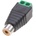 DeTech Конектор DeTech, RCA F - Screw Terminal, 10pcs. , Black - 17176 (DE-17176)