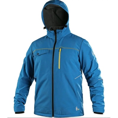 Canis CXS STRETCH pánska softshell stredne modrá