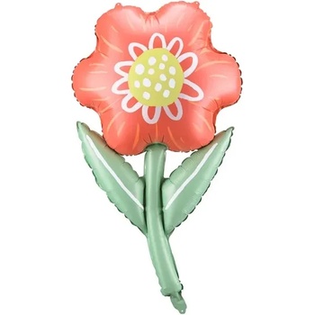 Image 1 of PartyDeco Балон от фолио - Цвете 53x96 см