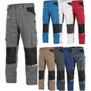 Canis CXS Kalhoty CXS STRETCH do pasu pánské Červeno černá