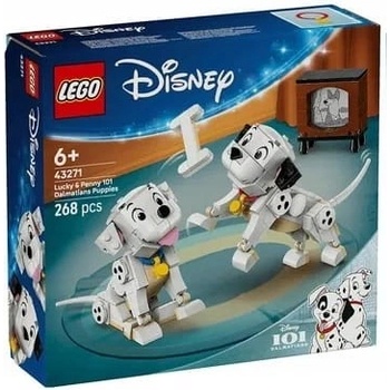 LEGO® Disney 43271 Štěňátka Štístko a Penny z filmu 101 dalmatinů