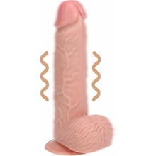 RealRock 9″ Realistic Vibrating Dildo with Suction Cup Flesh