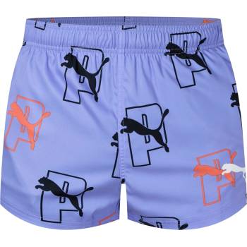 PUMA Бански гащета Puma Men's Logo Swim Shorts - Elektro Combo