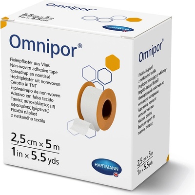 Omnipor náplast netkaný textil 2,5 cm x 5 m