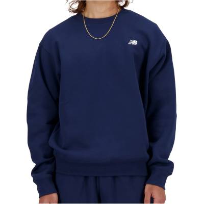 New Balance Мъжки пуловер New Balance Sport Essentials Fleece Crew Jumper - Nb Navy (017-4403-0513)