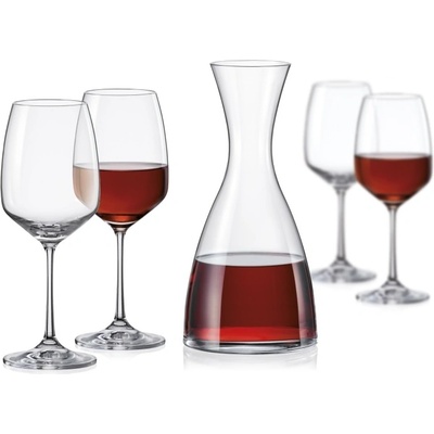 Crystalex 6dílná sada sklenic na víno GISELLE 340 ml