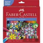 Faber-Castell 111260 60бр. смесени цветни моливи (111260)