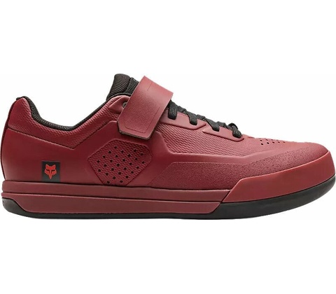 FOX Union Clipless Shoes Red