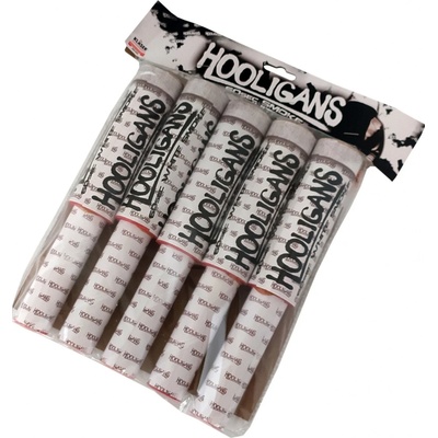 Hooligans dýmová pochodeň bílá 5 ks