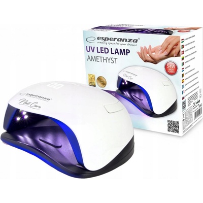 Esperanza EBN005 Amethyst UV LED lampa na gelové nehty a laky 54W – Zboží Dáma