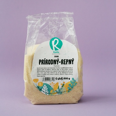Ravita Hnedý cukor krupicový 500 g