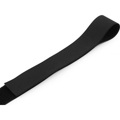 Suchý zip háček a plyš na stejné straně šíře 38 mm, střední, 2 černá