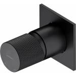 Omnires Вграден смесител за душ Omnires Contour, цвят антрацит, с вградено тяло (CT8045AT)