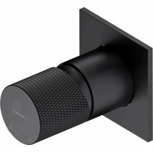 Omnires Вграден смесител за душ Omnires Contour, цвят антрацит, с вградено тяло (CT8045AT)