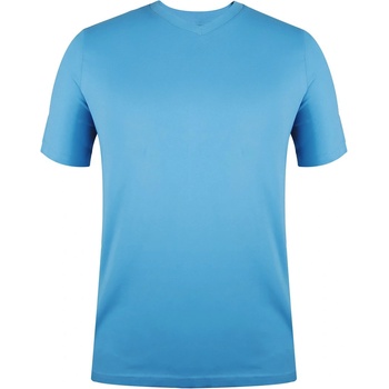 Donnay Мъжка тениска Donnay Three Pack V Neck T Shirt Mens - Wht/Aqua/GreyM