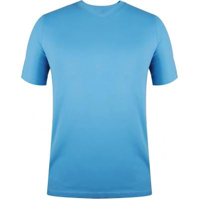 Donnay Мъжка тениска Donnay Three Pack V Neck T Shirt Mens - Wht/Aqua/GreyM