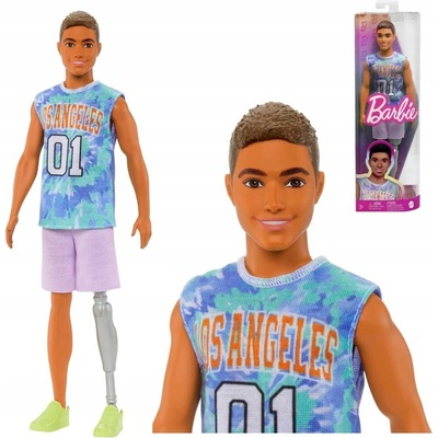 Barbie Fashionistas Ken Sportovní oblečení s protézou nohy – Hledejceny.cz