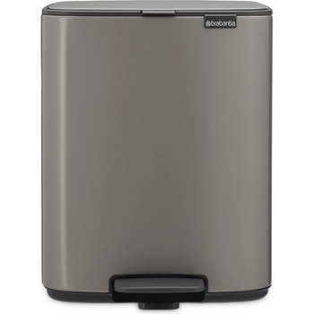 Brabantia Кош за смет Brabantia Bo Pedal 12L, Platinum