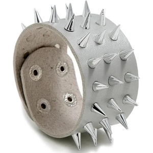 HARAHU Гривна Spike - Сива KP33395