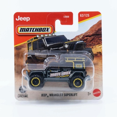 Mattel Matchbox Angličák Jeep Wrangler Superlift DMN32