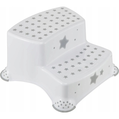 keeeper Dvojstupienok k WC/umývadlu Stars, biela