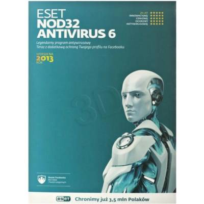 ESET NOD32 Antivirus 1 lic. 36 měsíců (ENAK3Y1D)