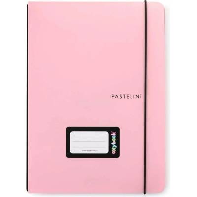 Karton P P Sešit PP Oxybook A4 PASTELINI růžová