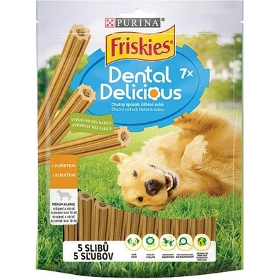 Friskies Dental Delicious maškrty pre psov M 200 g