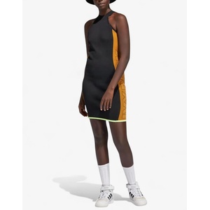 Adidas x Ivy Park Knit Logo Dress Black - magazinko