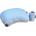 Cocoon Възглавница за пътуване Cocoon Air-Core Hood/Camp Pillow Pillow - Light Blue / Grey - размер 28 x 37 cm (557-0624-0211)