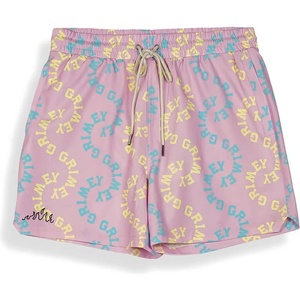 GRIMEY Бански гащета Grimey 100 Miles swimming shorts - Pink (Pink)