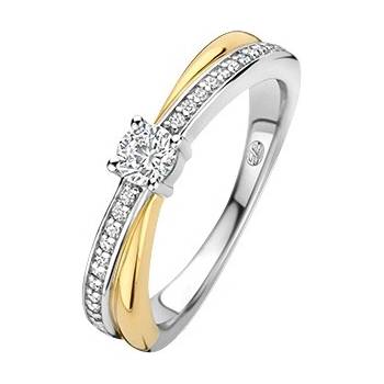 Ti Sento Дамски сребърен пръстен Ti Sento 12374ZY (12374ZY)