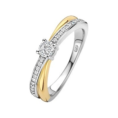 Ti Sento Дамски сребърен пръстен Ti Sento 12374ZY (12374ZY)