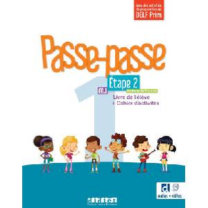 Passe-passe 1 - Etape 2 - Livre + Cahier + didierfle. app | Albert Cohen, Caroline Mraz, Sonia Gonzalez, Ingrid Signorelli (2023)