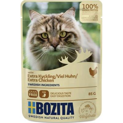 BOZITA Masové kousky v omáčce s kuřecím 85 g
