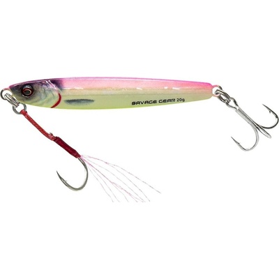 Savage Gear Pilkr 3D Jig Minnow Sinking Glow Pink - 4,6 cm 5 g – Zboží Mobilmania