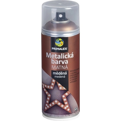 Primalex Metalická farba v spreji 400 ml medená matná