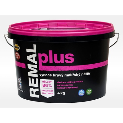Barvy a laky Hostivař REMAL Plus 4kg