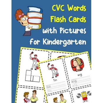 CVC Words Flash Cards with Pictures for Kindergarten: Vowels and consonants missing word activity flashcards | Shani Griffi
