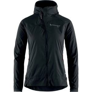 Klättermusen Дамско ветрозащитно яке Klättermusen Women's Nal Hooded Jacket Windproof jacket - Black - размер XL (118-0450-0116)