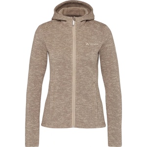 Vaude Дамско поларено яке Vaude Women's Aland Hooded Jacket Fleece jacket - Linen - размер 36 (EU) (105-7990-0212)