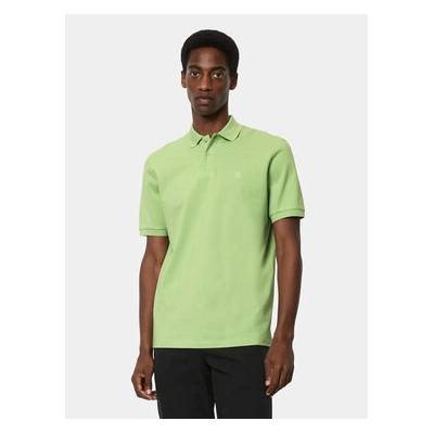 Marc O'Polo Тениска с яка и копчета 423 2230 53092 Зелен Regular Fit (423 2230 53092)