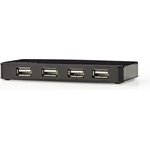 Nedis 7xUSB 2.0 (UHUBU2730BK)
